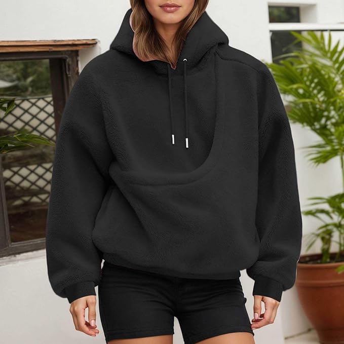 LBECLEY Hoodie with Dog Pouch Oversized Pet Hoodies Carrier Large Pocket Hooded Sweatshirt for Puppy Kitten Dogs Holder