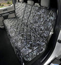 4Knines Dog Hammock for Full Size Trucks & Large SUVs (XL, Camo) – Bench Seat Covers for Trucks with 60/40 Split Seats - Armrest & Seatbelt Access – Waterproof, Easy Install, Machine Washable