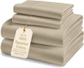 100% Egyptian Cotton King Size Bed Sheets - Premium 1000 Thread Count Breathable, Cooling & Durable 15" Deep Pocket King Sheets, Ultra-Soft Hotel Comfort, Silky Sateen Luxury You Can Feel - Linen