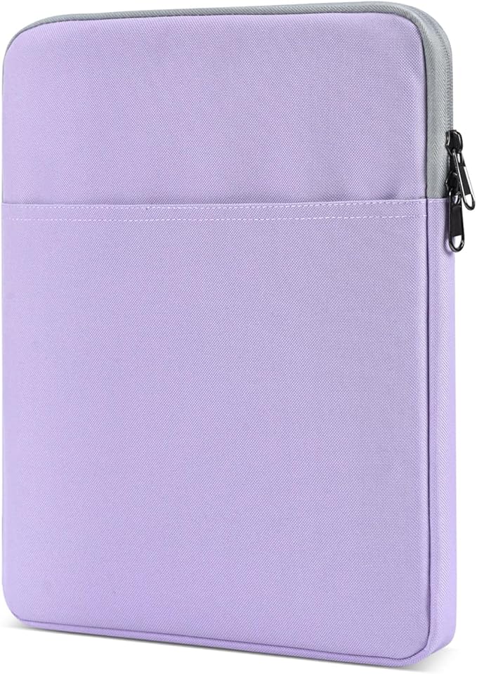 8 Inch Tablet Sleeve Case for 8.3" iPad mini 7 6/ Mini 5 4 7.9, Fire HD 8/8 Plus, Samsung Galaxy Tab A7 Lite 8.7", Compatible with Lenovo Tab M9/M8 8", Purple