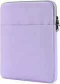 11 Inch Tablet Sleeve for iPad Pro M5 M4 & Air M3 M2, iPad A16, Galaxy Tab A9+/ A9+ Plus, Air 5/4/3 Case Bag, Purple