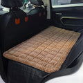 HOMEREFROM Dog Bed for Car, Backseat Pet Bed Mat, Dog Seat Cover for Car Back Seat, Non-Slip Travel Pet Mat, Fit for Backseat Extenders and Seat Covers (Darkcoffee, 24.8x54inch)