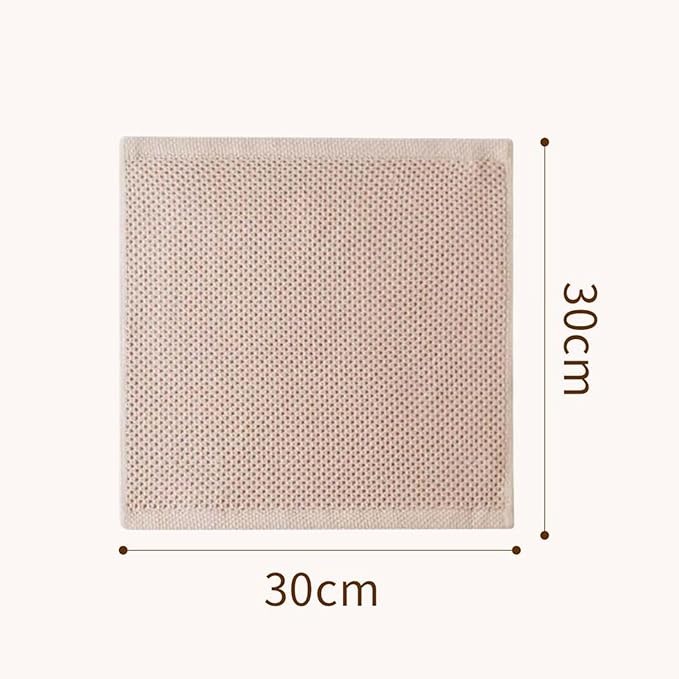 LikGuest Honeycomb Cotton Dish Cloths 6 Pack,12x12 Inch – Super Absorbent, Quick-Dry & Reusable Kitchen Cleaning Cloths, Lint-Free Washable Towels for Dishes, Glass & Household Use(Red)