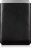 Casemade Real Leather Laptop Sleeve for MacBook Pro & Air Fits 13, 14, 15 & 16 Inch - Genuine Full Grain Leather with Soft Wool Lining (13 inch - Pro 2016-2023, Air M1/M2/M3/M4)