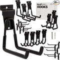 FELLER Slatwall Hooks and Slatwall Accessories - 20 Pack Premium Heavy Duty Single and Double Slatwall Hooks & Hangers for Efficient Storage, Used as Proslat Accessories