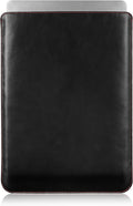 Casemade Real Leather Laptop Sleeve for MacBook Pro & Air Fits 13, 14, 15 & 16 Inch - Genuine Full Grain Leather with Soft Wool Lining (15 inch - Air M2/M3/M4)
