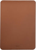 Comfyable Slim Laptop Sleeve 16 Inch Compatible for MacBook Pro 16-Inch M4 M3 M2 Pro/Max 2024, Faux Leather Protective 16-in Mac Cover Case, Brown