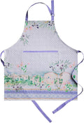 Maison d' Hermine 100% Cotton Apron for women with Pocket Kitchen Chef Apron for Men Cooking Gardening Server Waitress