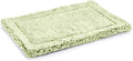 PELZIN Stoutwool Indestructible Dog Bed - Fluffy Chew Proof Dog Crate Pad - Tough Kennel Pad for Aggressive Chewers - Washable, Ideal for Jumbo Breeds & Fits 54-Inch Crate - 53"x35", Gleam