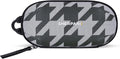 Sherpani Mini Co-Pilot, Travel Cable Bag, Cord Storage Organizer, Small Tech Pouch, Accessory Carrying Case, Travel Gift for Women (Houndstooth)