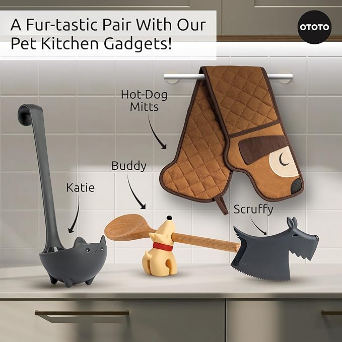 OTOTO NEW Scruffy Pet Hair Remover - Gifts for Dog Lovers, Dog Accessories, Pet Hair Removal Tool