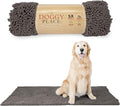 My Doggy Place Dog Mud Mat, 60" x 36" Ash – Thick Microfiber Entry Rug for Snow, Mud & Salt – Absorbent, Quick-Dry, Washer-Safe & Non-Slip, X-Large