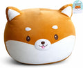 WORLD OF PLUSH 29-Inch Jumbo Shiba Inu Plush – Giant Stuffed Dog Toy, Squishy & Soft Cuddle Buddy for Kids & Adults – Kawaii Dog Pillow, for Girls, Boys, Pet Lovers, Home Decor