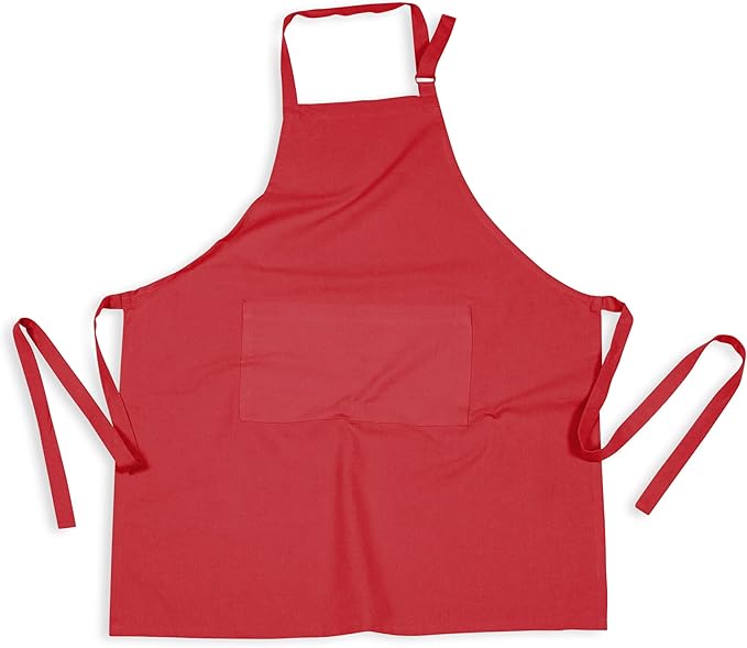 Native Fab Kitchen Apron 2 Pack - 100% Cotton Adjustable, Durable Apron with Pockets, Perfect for Cooking, Baking, Grilling