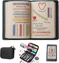 Embroom Embroidery Tool Kit, Portable Sewing Kit, Includes 108 Patterns and 86 Pieces, A Beginner's Embroidery Tool Set, DIY Hand Embroidery Starter Kit, Perfect for Craft Enthusiasts (1)