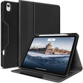 H HOLIMET Case for iPad Air 11" M3 (2025)/ M2 (2024)/ iPad Air 4th & 5th Generation10.9 Inch 2022/2020 Soft Back Shockproof Protective Cover with Pencil Holder Vegan Leather Auto Sleep/Wake