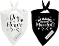 Realeaf My Humans are Getting Married Dog of Honor Dog Bandana,Wedding Outfit for Boy and Girl, Premium Durable Fabric, Engagement Announcement for Large and XLarge Dogs (Small)