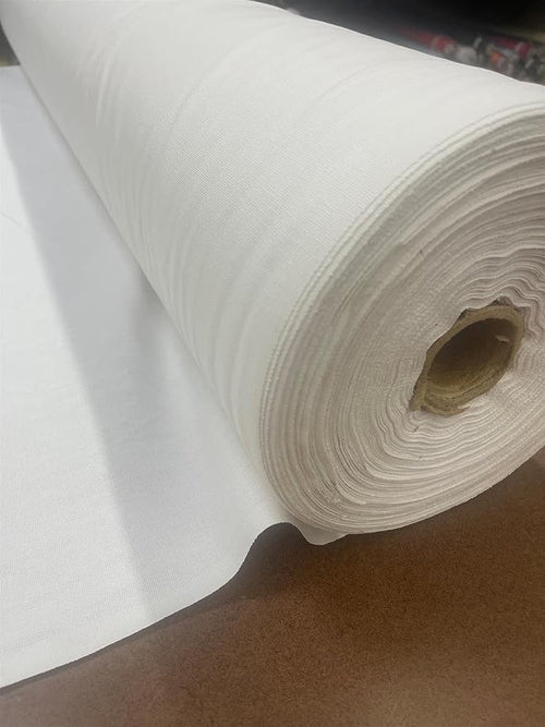 AK Trading CO. | Premium 7oz White Cotton Duck Canvas Fabric | 60'' Wide | Arts & Crafts, Upholstery, Home Projects - Lightweight & Durable - Perfect for Crafts, Apparel, and Décor - 5 Yards