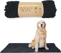 My Doggy Place Dog Mud Mat, 60" x 36" Charcoal – Thick Microfiber Entry Rug for Snow, Mud & Salt – Absorbent, Quick-Dry, Washer-Safe & Non-Slip, X-Large