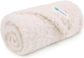 PetAmi Dog Blanket for Small Dogs Beige, Fluffy Soft Puppy Blanket, Sherpa Fleece Cat Blanket for Kitten Doggie, Calming Pet Blanket Throw for Couch Sofa Bed Washable, Small 24x32