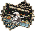 Gourmet Chef Placemats Vintage Rustic Plaid Cutlery Knives Cooking Vegetables Fruits Kitchen Utensils ation Placemats Table Kitchen Dining Party 12x18 Inch Set of 6