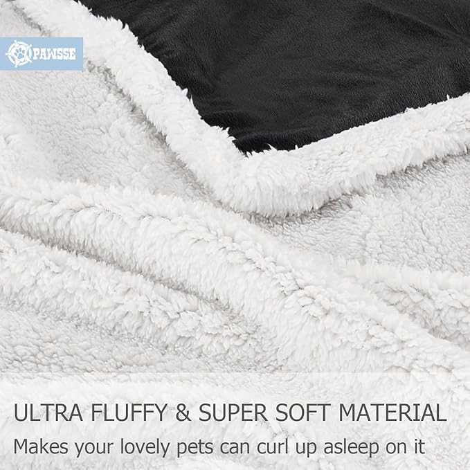 Kritter Planet Dog Blankets for Small Dogs, Soft Puppy Blanket, Pet Blankets for Cats, Lightweight & Washable, Perfect for Dog Beds, Car Seats, Creat, 30x40 inches