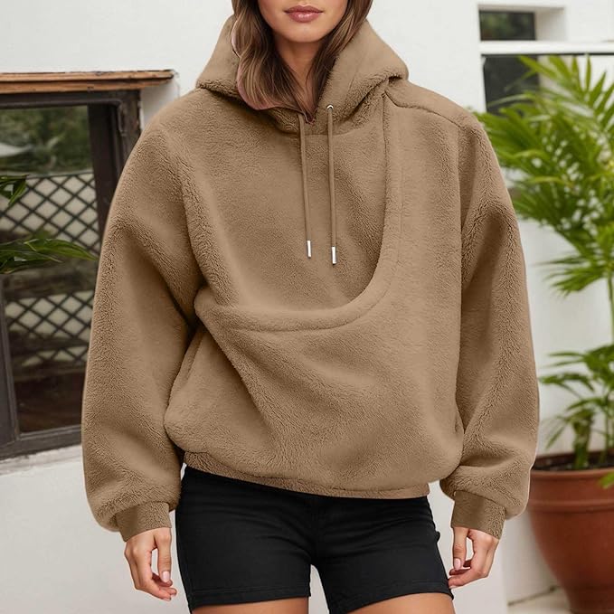 LBECLEY Hoodie with Dog Pouch Oversized Pet Hoodies Carrier Large Pocket Hooded Sweatshirt for Puppy Kitten Dogs Holder