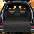 EasyHaWei 4-in-1 SUV Cargo Liner for Dogs, Non-Slip Water Resistant Pet Trunk Mat with Side Flaps Protector & Back Seat Organizer, Dog Backseat Cover for SUVs Vans（54" W x 88" L）