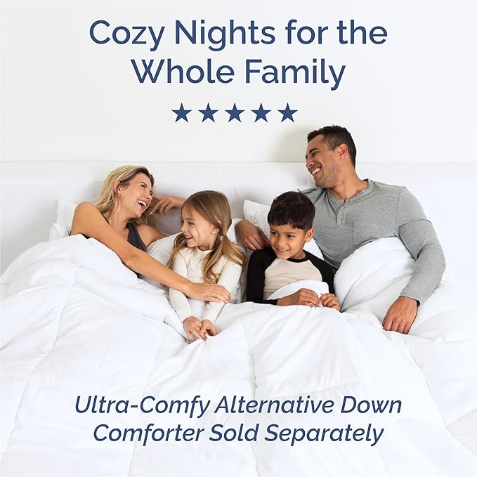 King Size 4 Piece Sheet Set - Comfy Breathable & Cooling Sheets - Hotel Luxury Bed Sheets for Women, Men, Kids & Teens - Deep Pockets, Easy-Fit, Wrinkle Free Sheets - Off White Oeko-Tex Bed Sheet Set