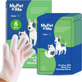 My Pet & Me – Pet Glove Wipes for Dogs & Instant Bath Gloves for Dogs | No-Rinse Deodorizing Grooming Mitts | Instant Bath Cleaning Gloves for Dogs & Cat Cleaning Gloves for Easy Cleaning, 6 Count