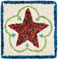 The Oxford Company Punch Needle Kit (Red Star)