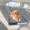 Dog Car Bed, Non-Slip Backseat Extender Pet Mat, Removable Washable Dog Bed for SUVs, Sedans & Trucks, Anti-Slip Travel Bed for Dogs, Easy Clean & Scratch-Proof & Comfort (50"x24.6")