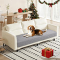 CYCMACO Waterproof Dog Bed Cover Pet Blanket, Soft Couch Cover for Dogs Washable, Non-Slip Dog Blanket Protect Furniture Couch Sofa Car for Puppy Large Dogs Cat (30x70 Inch, Light Grey)