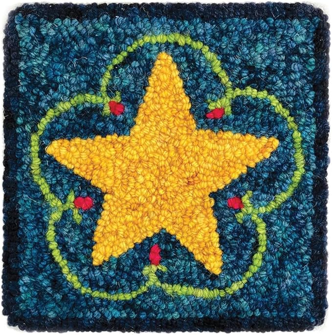 The Oxford Company Punch Needle Kit (Yellow Star)