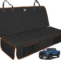 Reliadura Back Seat Cover for Dogs, Washable Bench Seat Covers for Trucks,Nonslip Truck Seat Cover Protector for F150/Ram1500/GMC Sierra/Toyota/Chevrolet Silverado,Car Seat Covers for Dogs