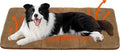 ZAKAPAWS Dog Crate Pad for Large Dog - 35x23 Memory Foam Dog Bed, Washable & Anti-Slip Dog Bed Mat, Ultra Soft Kennel Pad for Dogs Cozy Sleeping Mat, Khaki