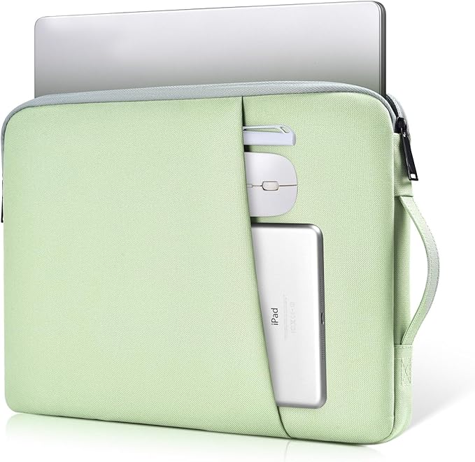16 inch Laptop Sleeve for Lenovo Yoga 7i 16"/ Lenovo Slim Laptop/ThinkPad E16/ ThinkBook, Dell Inspiron 16 Plus Carrying Case Bag, Green