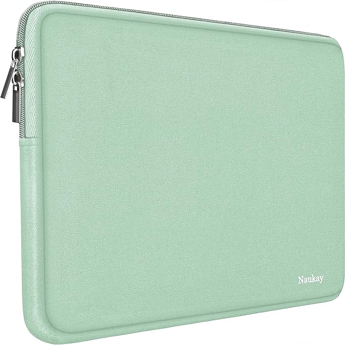 15.6 Inch Laptop Case, Resistant Neoprene Notebook Computer Pocket Case/Tablet Briefcase Carrying Bag Compatible for Asus Fujitsu HP Sony Toshiba - (LightBlue)