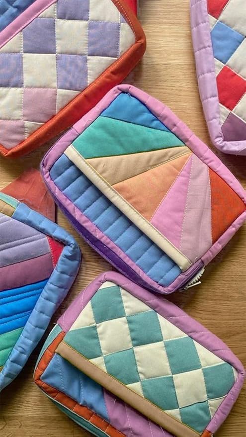 Aubliss 10pcs Fat Quarter Fabric Bundles (100% Cotton - 20‘’ x 20‘’) Quilting Cotton Craft Fabric Pre-Cut Squares Sheets for Patchwork Sewing Quilting Crafting