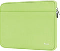 Laptop Sleeve Case 15.6 inch, Shockproof Protective Notebook Cover with Accessory Pocket, Carrying Laptop Bag for HP, ASUS, Dell, Lenovo, Acer, Light Green