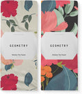 GEOMETRY Kitchen Tea Towels - Quick Dry Microfiber Dish Towels for Kitchen Roses for You, 18" x 30" 2 Pack