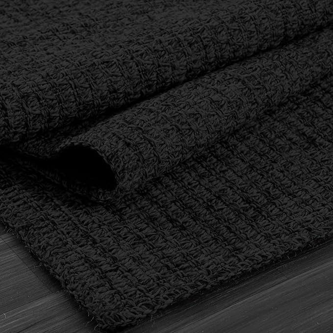 Easy Jute Rugs 8x10 Dark Gray Color Living Room Indoor Outdoor Area Rug for Farmhouse Patio and Kitchen Rug High Traffic Washable Easy to Clean Solid Woven Design Outside Carpet (8 x 10)