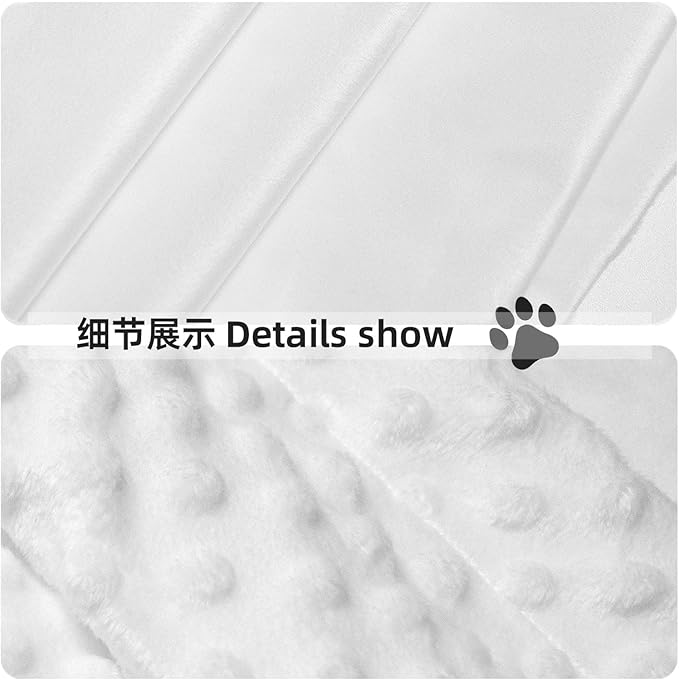 ENSFTF Pet Blanket,Warming Ultra Soft Warming Mat for Indoor Pet Beds & Furniture Reversible Blanket Machine Washable 27.6 * 19.7Inch,Cute Animals Pattern