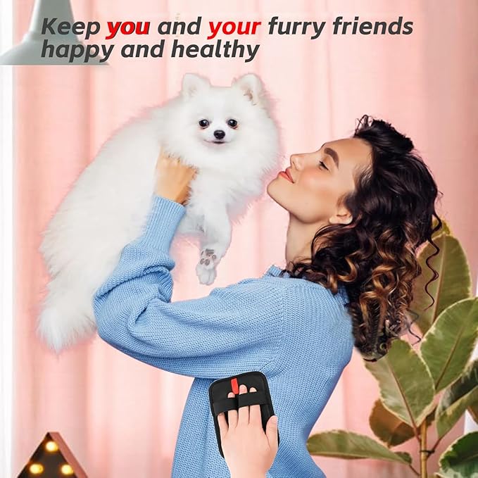 Pet Hair Removal Gloves,electrostatic Combing Gloves Tools,Suitable for Cats and Dogs, for Removing Hair from Furniture, Pets, car Seats, Clothes and Sofas