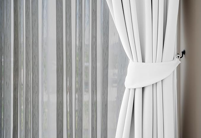 Zoblise 100% Cotton Muslin Fabric: 2 Yards x 59" Color Muslin, 100% Cotton Fabric, for Sewing Draping Material (White)