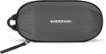 Sherpani Mini Co-Pilot, Travel Cable Bag, Cord Storage Organizer, Small Tech Pouch, Accessory Carrying Case, Travel Gift for Women (Granite)