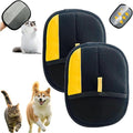 Lobuobi Pet Hair Removal Glove for Cats & Dogs, Electrostatic Gloves Pet Hair, Cat Grooming Gloves for Hairs Removal, for Couch, Clothes, Car, Carpet, Bed, Furniture (2Pcs)