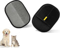 2 Pcs Pet Hair Removal Glove,Upgraded Electrostatic Pet Hair Removal Gloves - Reusable Electrostatic Dog/Cat Hair Remover Mitt & Pet Grooming Gloves for Couch,Upgraded Pet Hair Remover Glove (Black)