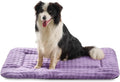 Yaning Dog Bed Mat Crate Pad for Large Dogs, Washable Soft Pet Sleeping Mat Kennel Pad with 3D Bubble Pattern, Dusty Purple, 36"x 23"