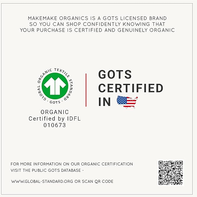 Makemake Organics GOTS Certified Organic Cotton Nap Mat with Detachable Pillow for Kids Soft Sleeping Bag for Toddlers, Boys, Girls - Ideal for Daycare, Preschool, Kindergarten
